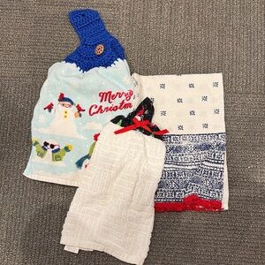Holiday Snowman Kitchen Towel Set